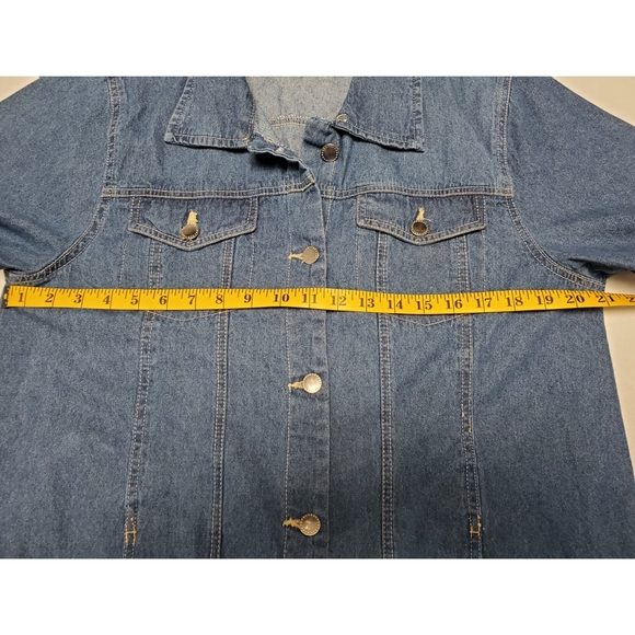 Turtle bay NY denim Shirt women size L - Picture 6 of 8